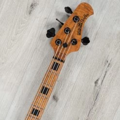 Ernie Ball Music Man BFR StingRay Special HH 'Slugger' Bass, Roasted Flame Maple Neck, Natural 22 Ernie Ball Music Man BFR StingRay Special HH 'Slugger' Bass, Roasted Flame Maple Neck, Natural -Musical Instrument Store 20221215 dsc04169
