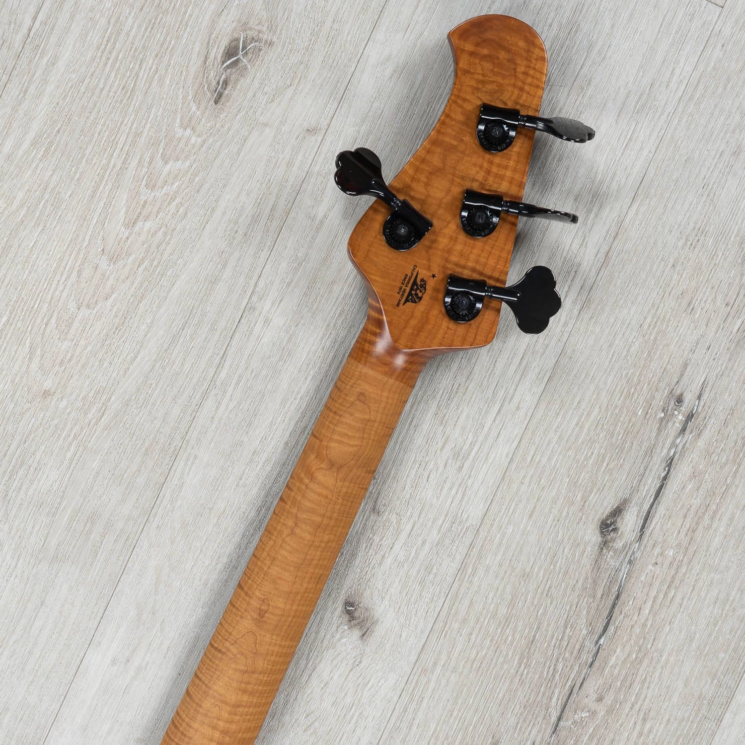 Ernie Ball Music Man BFR StingRay Special HH 'Slugger' Bass, Roasted Flame Maple Neck, Natural 12 Ernie Ball Music Man BFR StingRay Special HH 'Slugger' Bass, Roasted Flame Maple Neck, Natural - Image 10