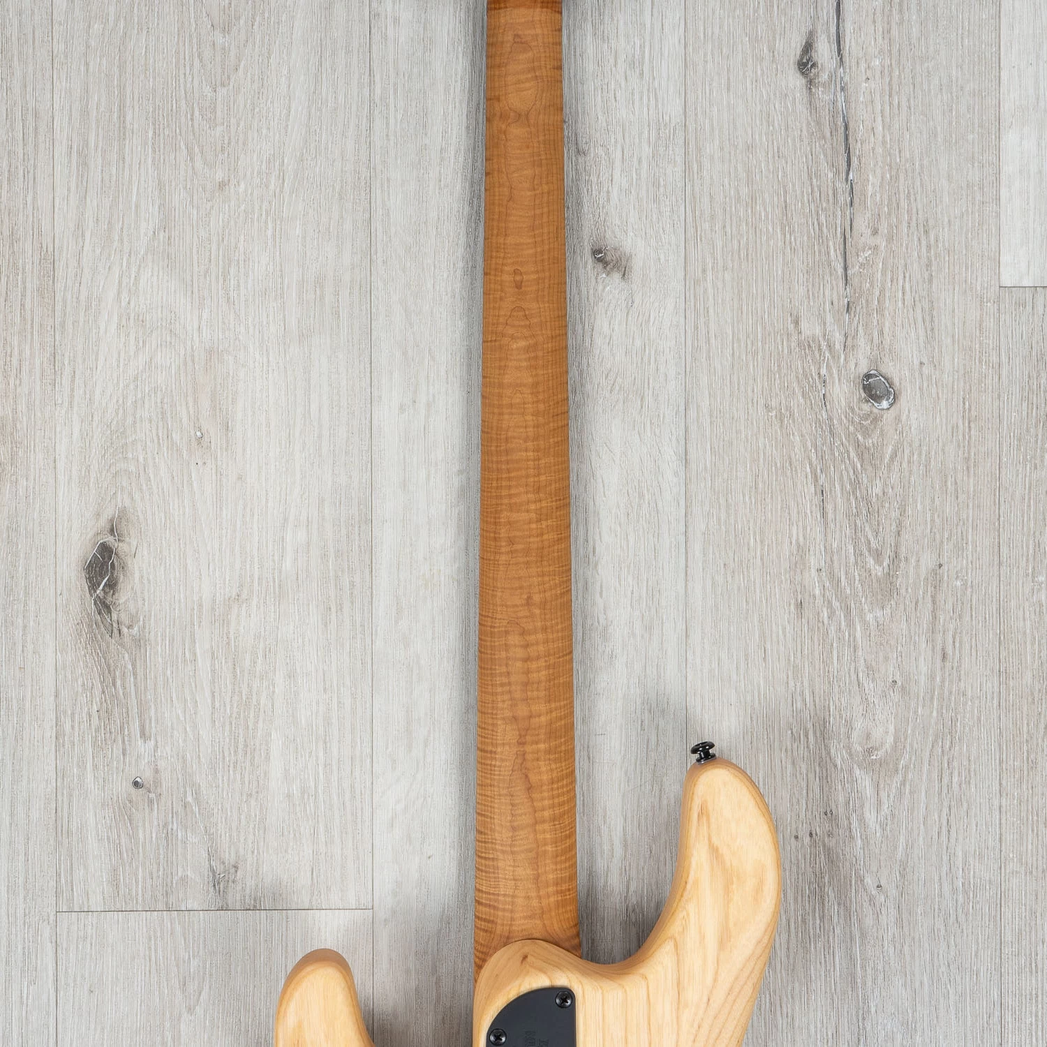 Ernie Ball Music Man BFR StingRay Special HH 'Slugger' Bass, Roasted Flame Maple Neck, Natural 7 Ernie Ball Music Man BFR StingRay Special HH 'Slugger' Bass, Roasted Flame Maple Neck, Natural - Image 5