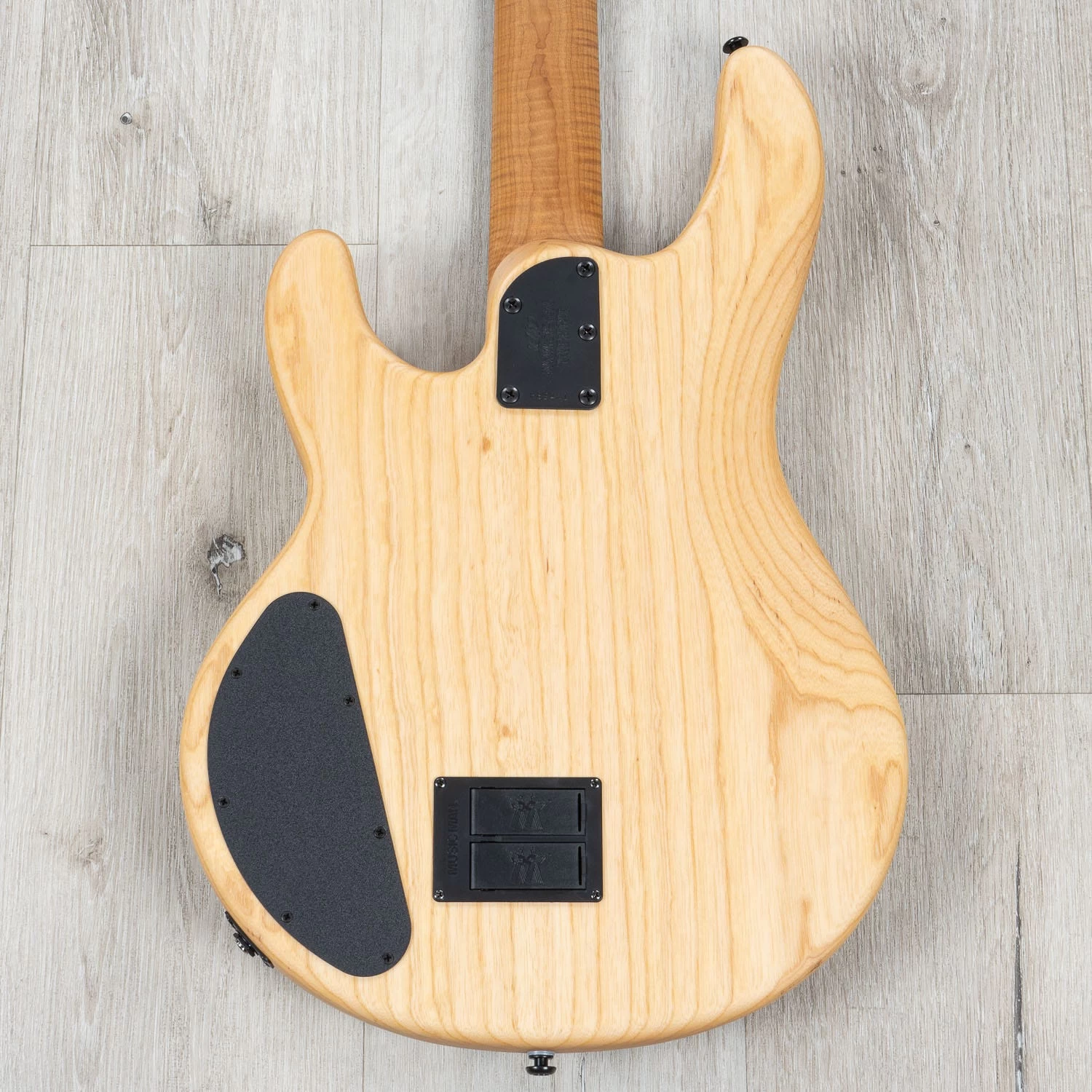 Ernie Ball Music Man BFR StingRay Special HH 'Slugger' Bass, Roasted Flame Maple Neck, Natural 9 Ernie Ball Music Man BFR StingRay Special HH 'Slugger' Bass, Roasted Flame Maple Neck, Natural - Image 7