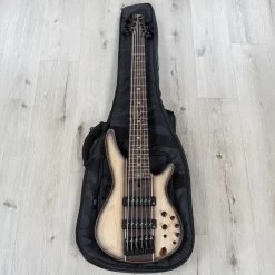 Ibanez SR1346BDWF SR Premium 6-String Electric Bass Guitar, Dual Shadow Burst Flat -Musical Instrument Store 20221216 dsc04279