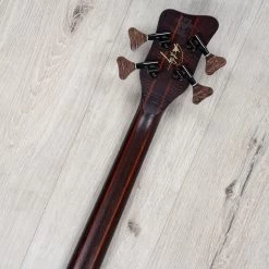 Warwick Custom Shop Masterbuilt Streamette 4-String Bass, Special Amberburst Transparent Satin 19/35 -Musical Instrument Store 20230102 dsc05586