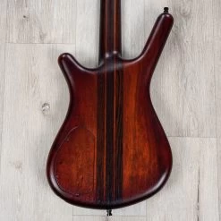 Warwick Custom Shop Masterbuilt Streamette 4-String Bass, Special Amberburst Transparent Satin 19/35 -Musical Instrument Store 20230102 dsc05588