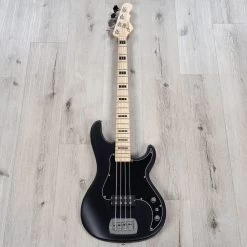 G&L USA Kiloton Bass, Hard Rock Maple Fretboard, Jet Black Frost Satin -Musical Instrument Store 20230120 dsc00399 2