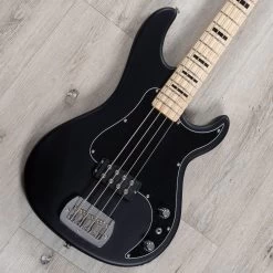 G&L USA Kiloton Bass, Hard Rock Maple Fretboard, Jet Black Frost Satin -Musical Instrument Store 20230120 dsc00401 2