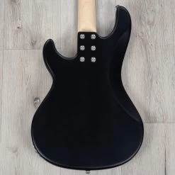 G&L USA Kiloton Bass, Hard Rock Maple Fretboard, Jet Black Frost Satin -Musical Instrument Store 20230120 dsc00409 2