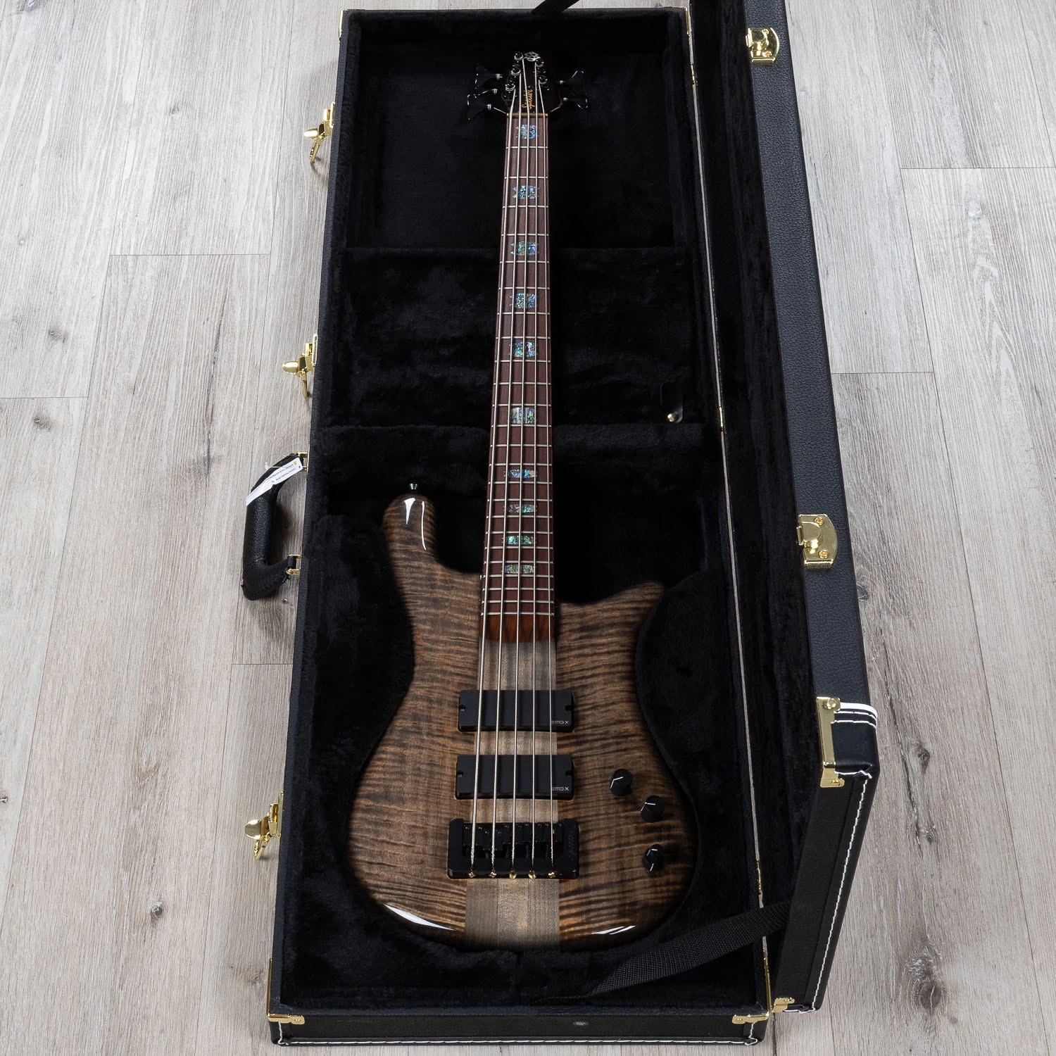 Spector USA NS-5 XL 5-String Bass, Pau Ferro Fretboard, Super Faded Black 12 Spector USA NS-5 XL 5-String Bass, Pau Ferro Fretboard, Super Faded Black - Image 10