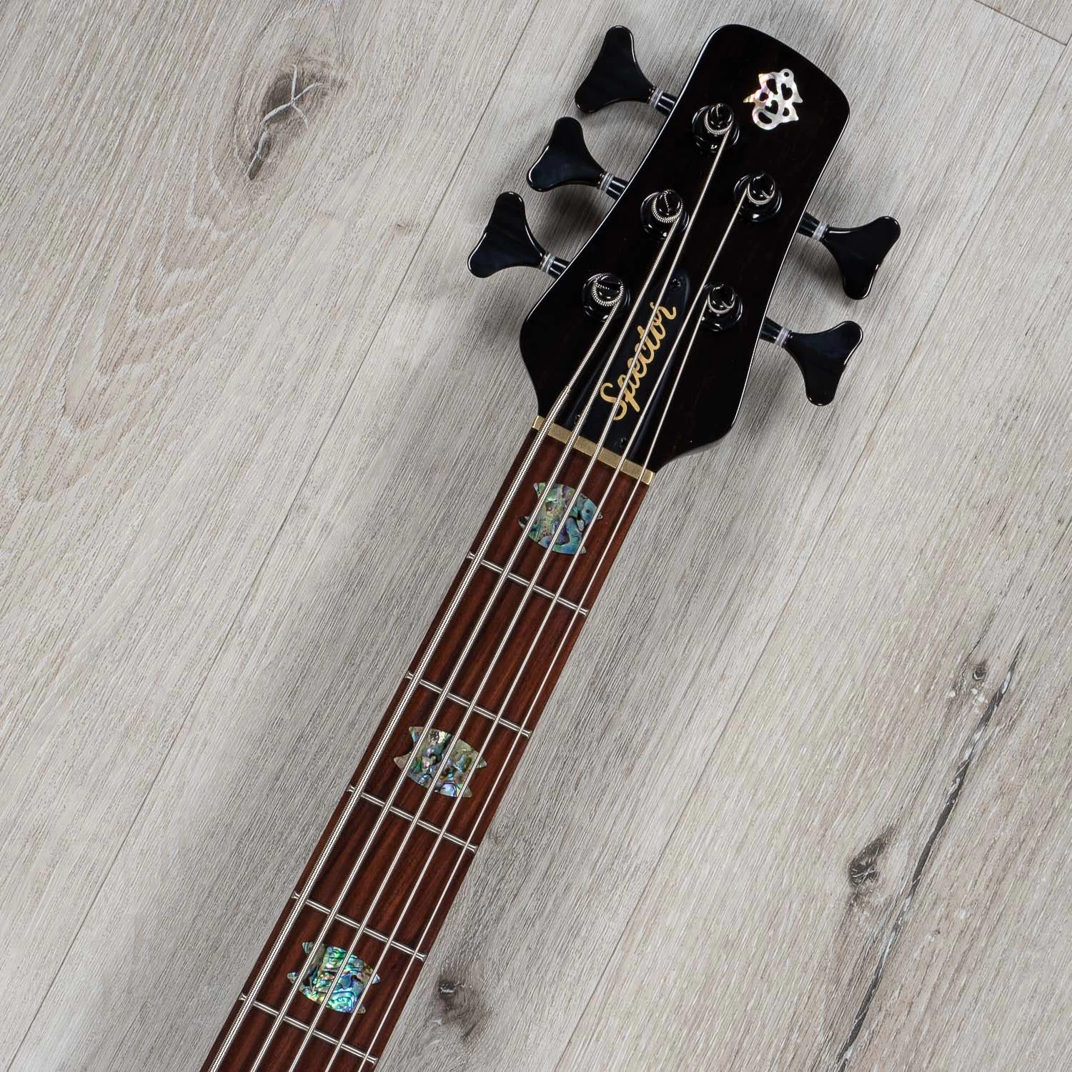 Spector USA NS-5 XL 5-String Bass, Pau Ferro Fretboard, Super Faded Black 10 Spector USA NS-5 XL 5-String Bass, Pau Ferro Fretboard, Super Faded Black - Image 8