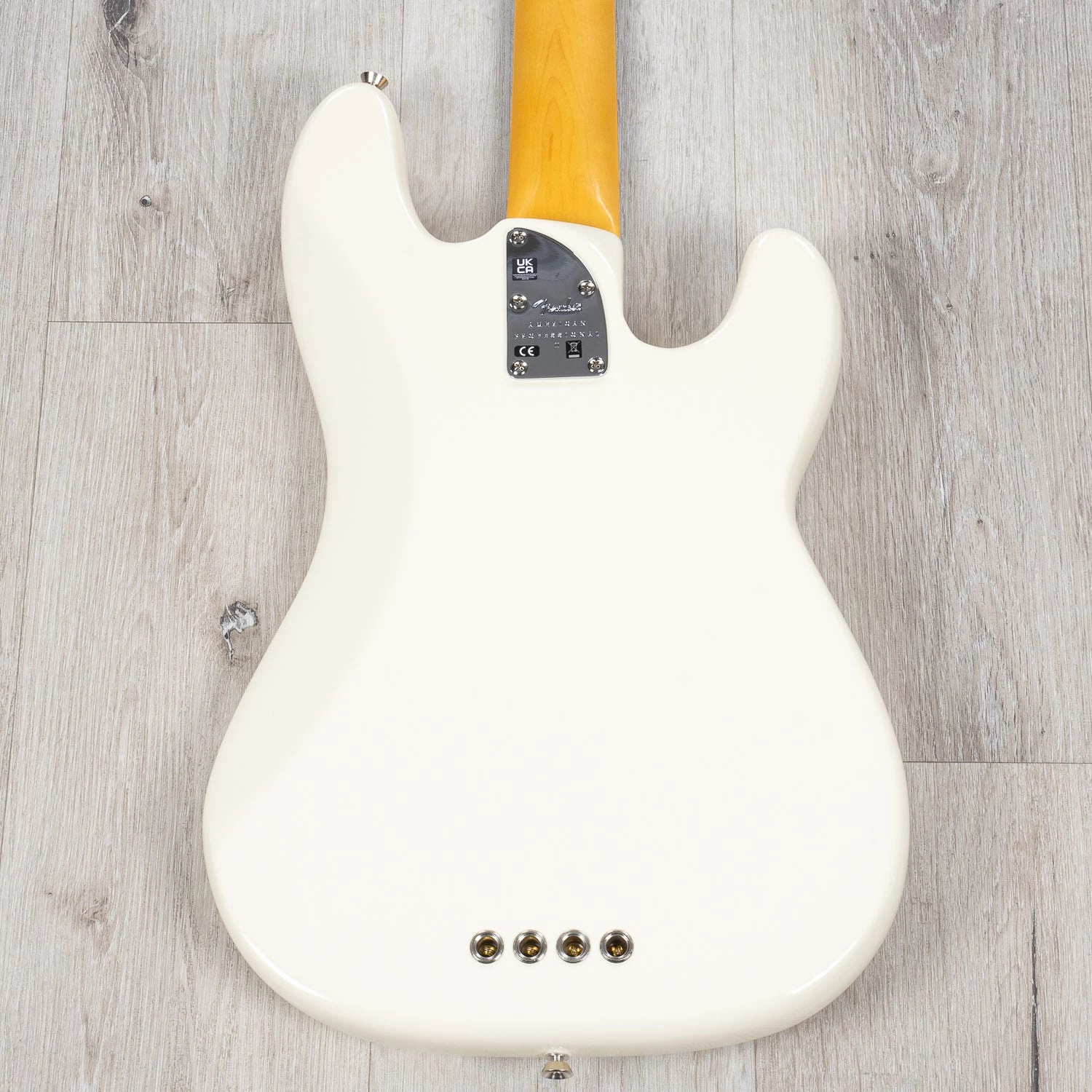 Fender American Professional II Precision Bass Left-Hand, Rosewood Fingerboard, Olympic White 9 Fender American Professional II Precision Bass Left-Hand, Rosewood Fingerboard, Olympic White - Image 7