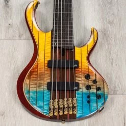 Ibanez BTB1936SFL BTB Premium 6-String Bass, Panga Panga Fretboard, Sunset Fade Low Gloss