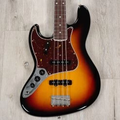 Fender American Vintage II 1966 Left-Hand Jazz Bass, Rosewood Fretboard, 3-Color Sunburst