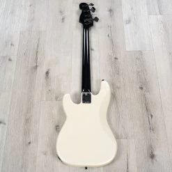Fender Duff McKagan Deluxe Precision Bass, Rosewood Fretboard, White Pearl -Musical Instrument Store 20230302 dsc03222