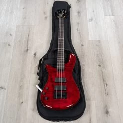 Spector Bantam 4 Left-Handed Bass, EMG Pickups, Rosewood Fretboard, Black Cherry 22 Spector Bantam 4 Left-Handed Bass, EMG Pickups, Rosewood Fretboard, Black Cherry -Musical Instrument Store 20230307 dsc05012 1