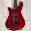 Spector Bantam 4 Left-Handed Bass, EMG Pickups, Rosewood Fretboard, Black Cherry -Musical Instrument Store 20230307 dsc05019 1