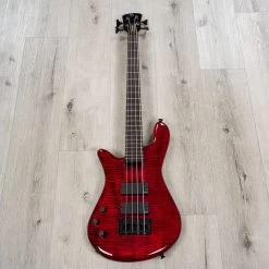 Spector Bantam 4 Left-Handed Bass, EMG Pickups, Rosewood Fretboard, Black Cherry 15 Spector Bantam 4 Left-Handed Bass, EMG Pickups, Rosewood Fretboard, Black Cherry -Musical Instrument Store 20230307 dsc05020 1