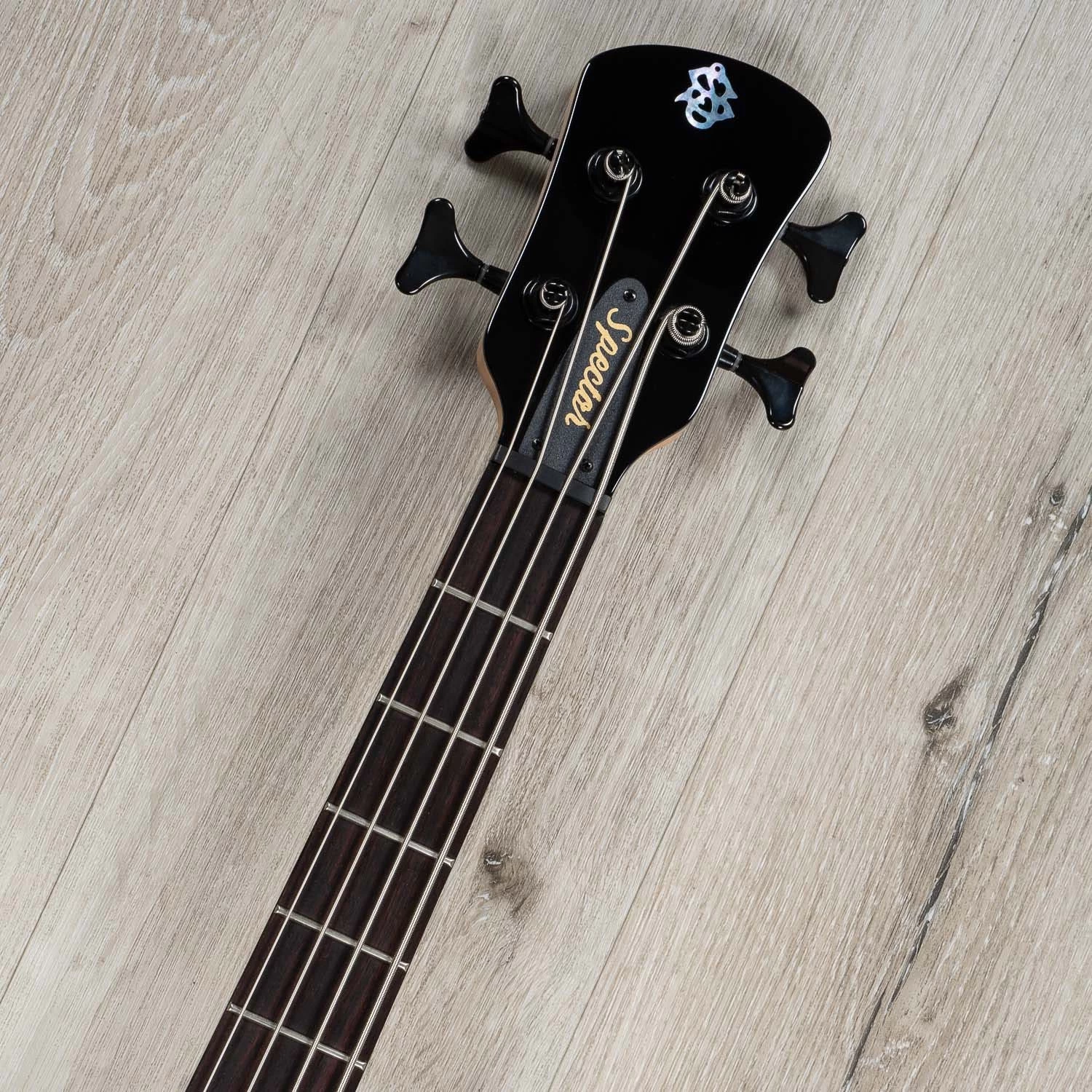 Spector Bantam 4 Left-Handed Bass, EMG Pickups, Rosewood Fretboard, Black Cherry 10 Spector Bantam 4 Left-Handed Bass, EMG Pickups, Rosewood Fretboard, Black Cherry - Image 8
