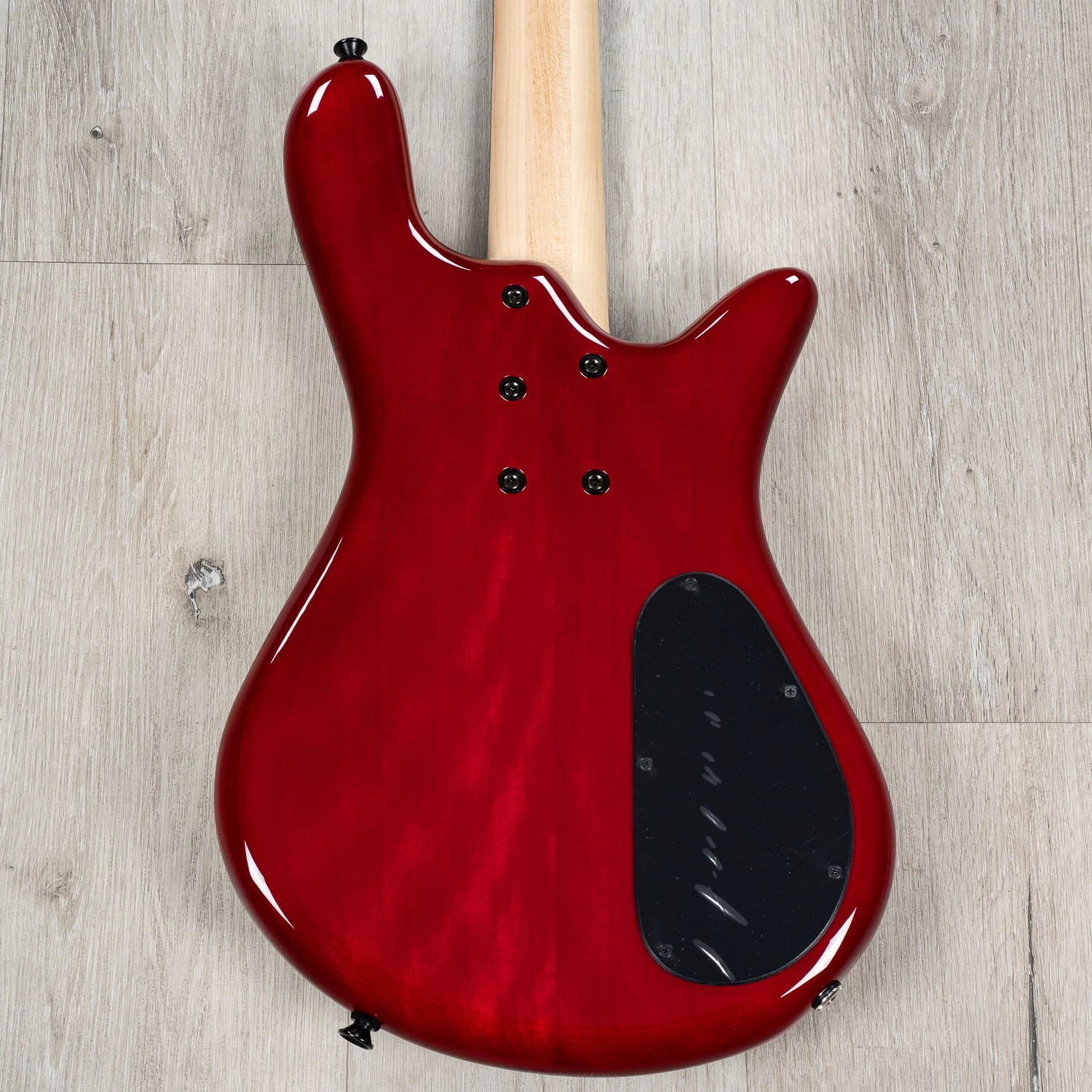 Spector Bantam 4 Left-Handed Bass, EMG Pickups, Rosewood Fretboard, Black Cherry 9 Spector Bantam 4 Left-Handed Bass, EMG Pickups, Rosewood Fretboard, Black Cherry - Image 7