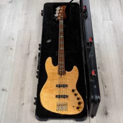 Sire Marcus Miller V10dx 4-String Bass, Roasted Flame Maple Fretboard, Natural -Musical Instrument Store 20230307 dsc05153 1
