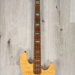 Sire Marcus Miller V10dx 4-String Bass, Roasted Flame Maple Fretboard, Natural -Musical Instrument Store 20230307 dsc05163 1