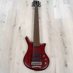 Warwick Teambuilt Pro Series Thumb BO 6-String Bass, Burgundy Red Transparent Satin -Musical Instrument Store 20230329 dsc02689 1