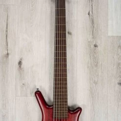 Warwick Teambuilt Pro Series Thumb BO 6-String Bass, Burgundy Red Transparent Satin -Musical Instrument Store 20230329 dsc02698 1