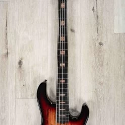 Ernie Ball Music Man 35th Anniversary SR5 StingRay 5-String Bass, Spalted Sunburst -Musical Instrument Store 20230414 20230414 dsc06429 1