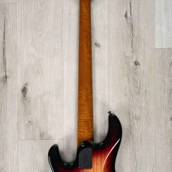 Ernie Ball Music Man 35th Anniversary SR5 StingRay 5-String Bass, Spalted Sunburst -Musical Instrument Store 20230414 20230414 dsc06435 1