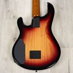 Ernie Ball Music Man 35th Anniversary SR5 StingRay 5-String Bass, Spalted Sunburst -Musical Instrument Store 20230414 20230414 dsc06439 1