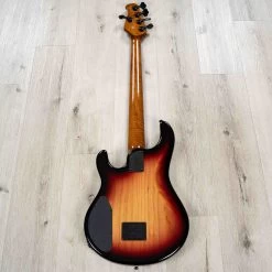 Ernie Ball Music Man 35th Anniversary SR5 StingRay 5-String Bass, Spalted Sunburst -Musical Instrument Store 20230414 20230414 dsc06440 1
