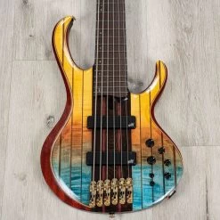 Ibanez BTB1936SFL BTB Premium 6-String Bass, Panga Panga, Sunset Fade Low Gloss