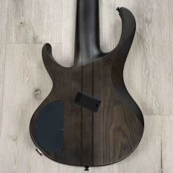 Ibanez BTB806MS BTB Multi-Scale 6-String Bass, Bound Panga Panga, Transparent Gray Flat -Musical Instrument Store 20230502 20230502 dsc09812