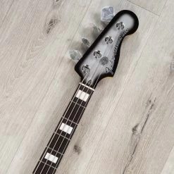 Fender Troy Sanders Signature Precision Bass, Rosewood Fingerboard, Silverburst -Musical Instrument Store 20230503 dsc00735