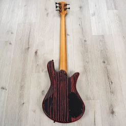 Spector NS Pulse 5 Multi-Scale 5-String Left-Handed Bass, Macassar Ebony Fretboard, Cinder Red -Musical Instrument Store 20230512 dsc03040