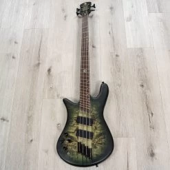 Spector NS Dimension 4 Multi-Scale Left-Handed Bass, Haunted Moss Matte -Musical Instrument Store 20230512 dsc03045