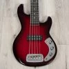 G&L USA Custom Shop CLF Research L-1000 5-String Bass, Ebony Fretboard, 3A Flame Maple, Redburst -Musical Instrument Store 20230522 dsc05555 3