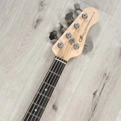 G&L USA Custom Shop CLF Research L-1000 5-String Bass, Ebony Fretboard, 3A Flame Maple, Redburst -Musical Instrument Store 20230522 dsc05562 3