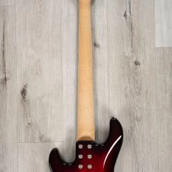 G&L USA Custom Shop CLF Research L-1000 5-String Bass, Ebony Fretboard, 3A Flame Maple, Redburst -Musical Instrument Store 20230522 dsc05566 3