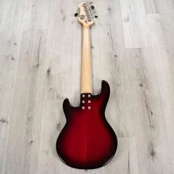 G&L USA Custom Shop CLF Research L-1000 5-String Bass, Ebony Fretboard, 3A Flame Maple, Redburst -Musical Instrument Store 20230522 dsc05571 3