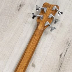 Warwick Teambuilt Pro Series Corvette Bubinga 5-String Bass, Natural Transparent Satin -Musical Instrument Store 20230523 20230523 dsc06147 1