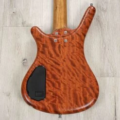 Warwick Teambuilt Pro Series Corvette Bubinga 5-String Bass, Natural Transparent Satin -Musical Instrument Store 20230523 20230523 dsc06154 1