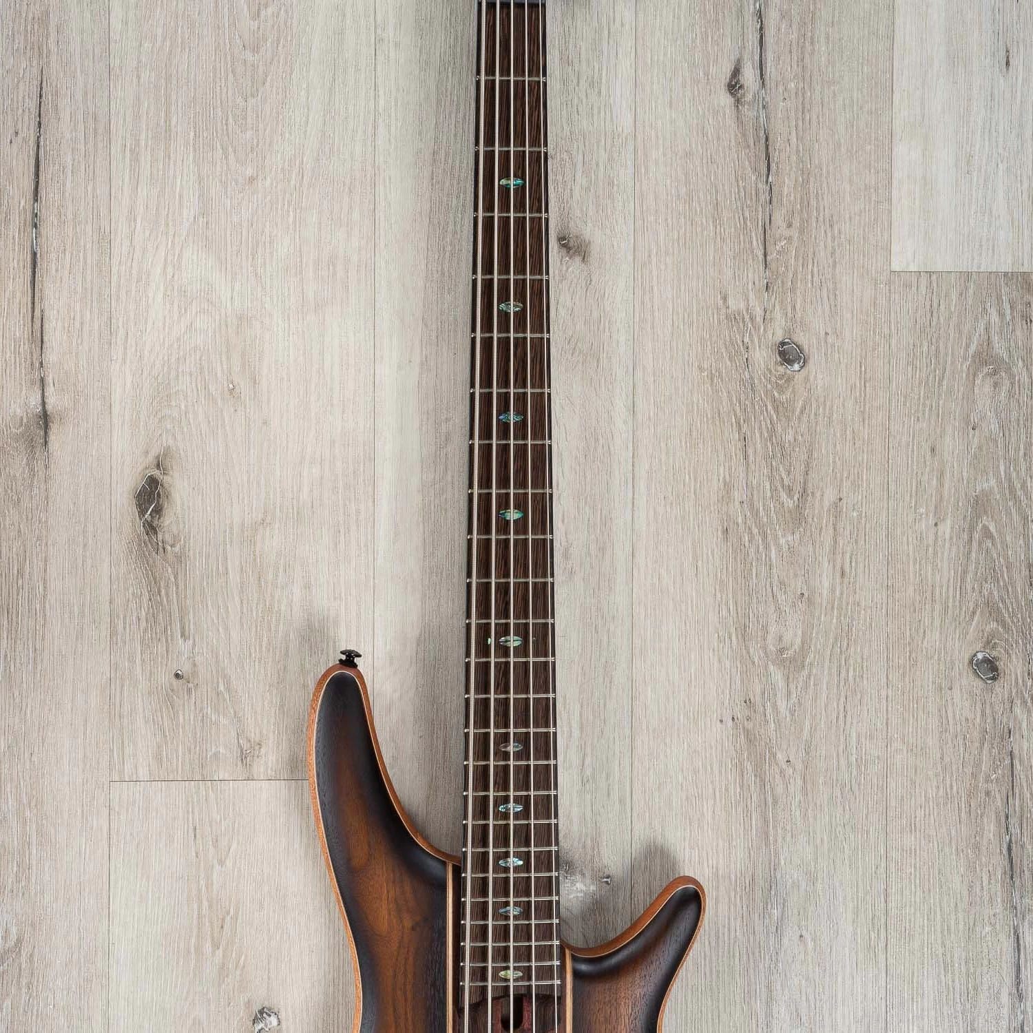 Ibanez SR1355B SR Premium 5-String Bass, Panga Panga Fretboard, Dual Mocha Burst Flat 6 Ibanez SR1355B SR Premium 5-String Bass, Panga Panga Fretboard, Dual Mocha Burst Flat - Image 4