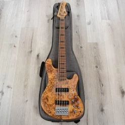 Cort GB-Modern 5 5-String Bass, Nordstrand Pickups, Roasted Maple Neck, Open Pore Vintage Natural -Musical Instrument Store 20230612 dsc00286 1