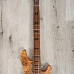 Cort GB-Modern 5 5-String Bass, Nordstrand Pickups, Roasted Maple Neck, Open Pore Vintage Natural -Musical Instrument Store 20230612 dsc00295