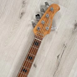 Cort GB-Modern 5 5-String Bass, Nordstrand Pickups, Roasted Maple Neck, Open Pore Vintage Natural -Musical Instrument Store 20230612 dsc00296 1