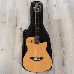 Godin A12 Natural SG 12-String Acoustic-Electric Guitar, Solid Cedar, Natural -Musical Instrument Store 20230614 dsc00694