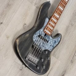 Mayones Jabba Hadrien Feraud HF5 5-String Bass, Pau Ferro Fretboard, Antique Black Satine -Musical Instrument Store 20230620 dsc01483