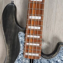 Mayones Jabba Hadrien Feraud HF5 5-String Bass, Pau Ferro Fretboard, Antique Black Satine -Musical Instrument Store 20230620 dsc01484