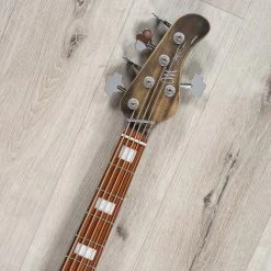 Mayones Jabba Hadrien Feraud HF5 5-String Bass, Pau Ferro Fretboard, Antique Black Satine -Musical Instrument Store 20230620 dsc01488