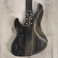 Mayones Jabba Hadrien Feraud HF5 5-String Bass, Pau Ferro Fretboard, Antique Black Satine -Musical Instrument Store 20230620 dsc01494