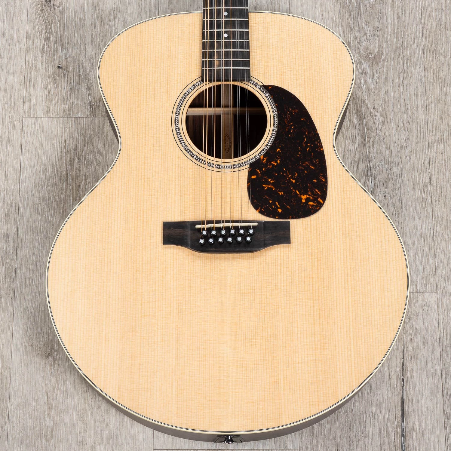 Martin Grand J-16E 12-String Acoustic Electric Guitar, Sitka Spruce Top 3 Martin Grand J-16E 12-String Acoustic Electric Guitar, Sitka Spruce Top
